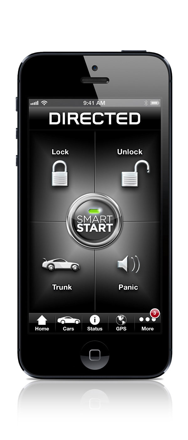 Main UI Screen - Directed SmartStart Mobile App