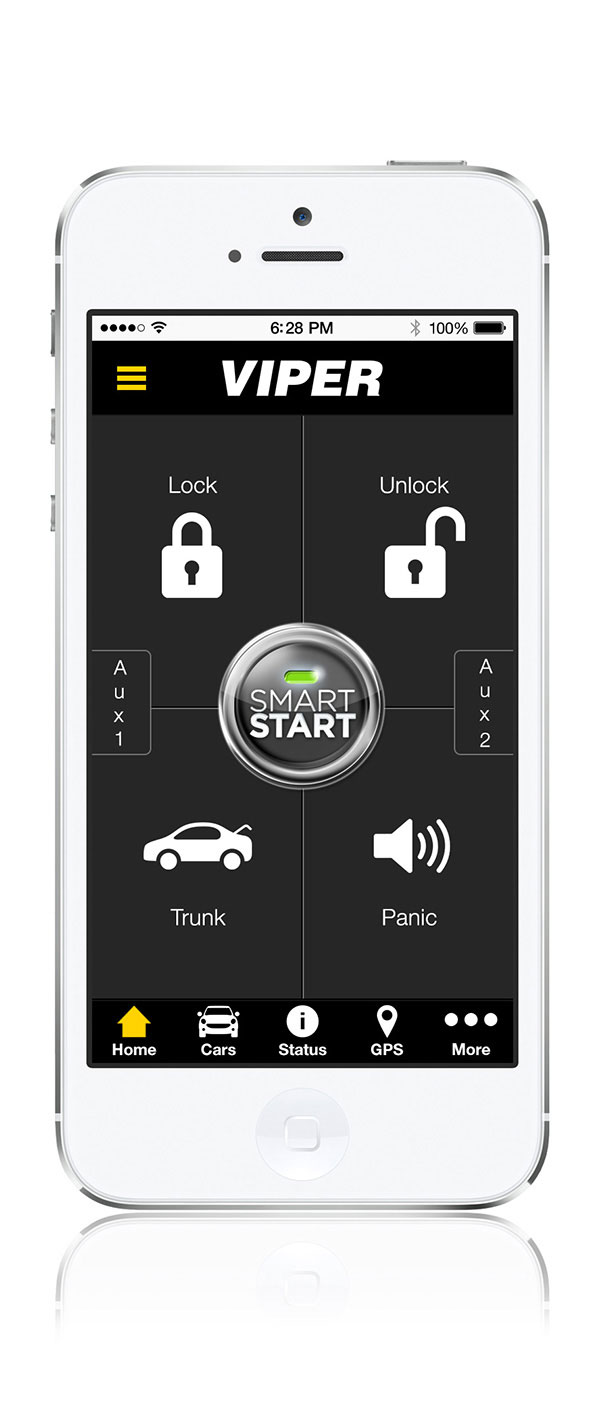 Main UI Screen - Viper SmartStart Mobile App