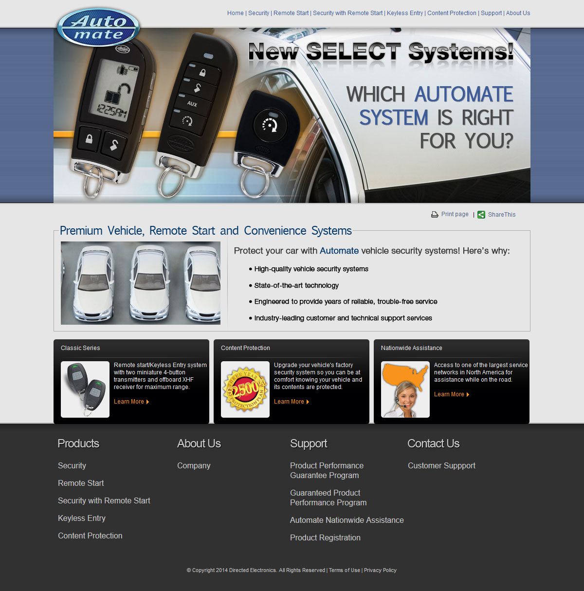 Automate - New Web Site Design (v1.0)
