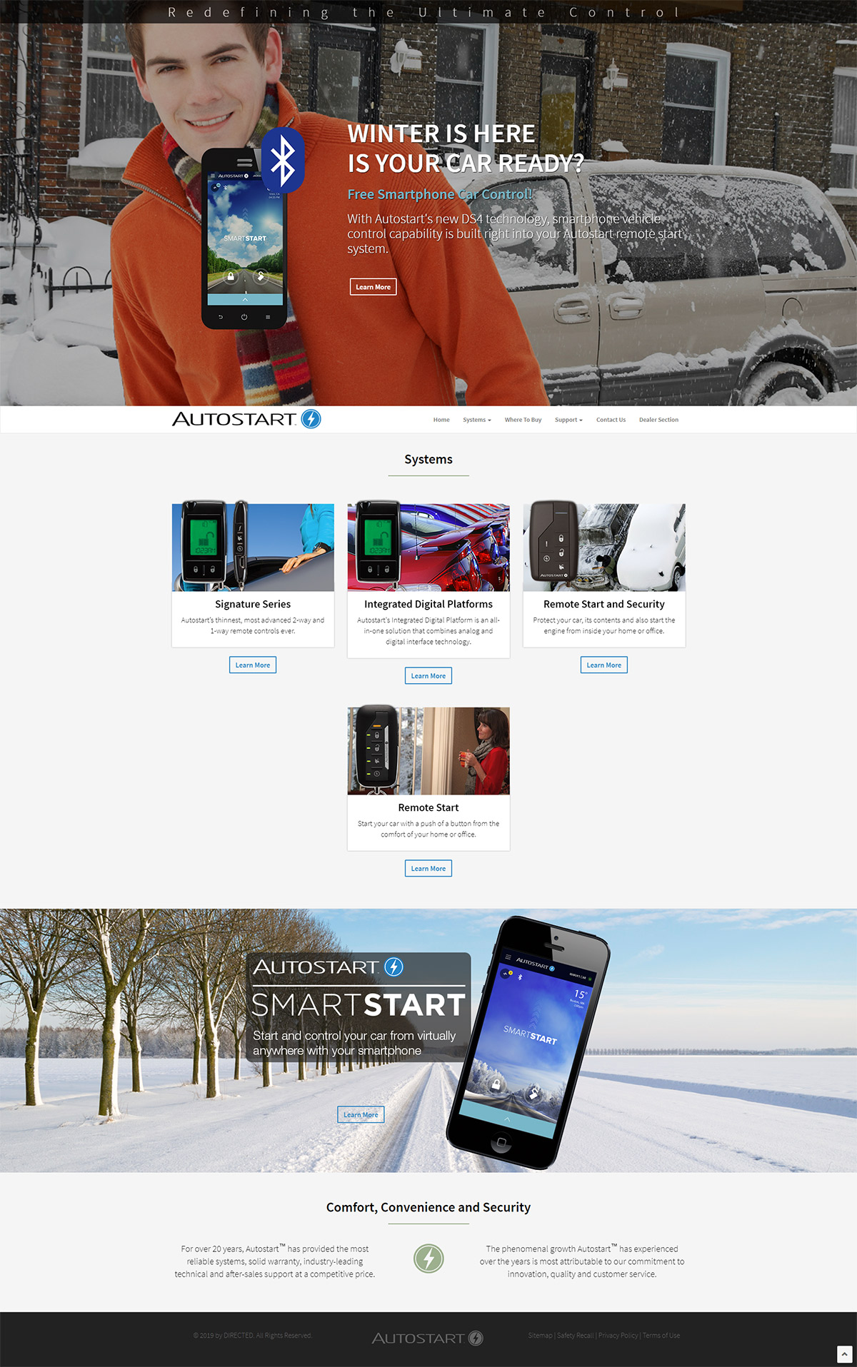 Homepage - AutostartUSA.com Web Site Redesign Homepage - AutostartUSA.com Web Site Redesign