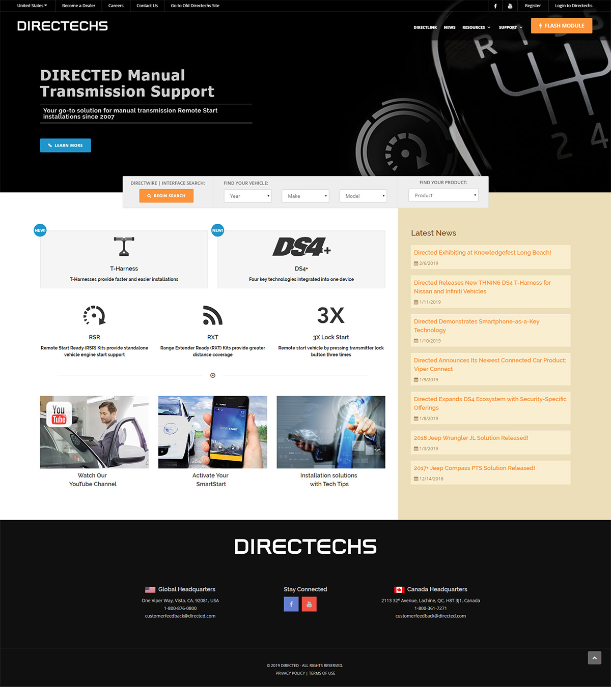 Homepage - Directechs.com Web Site Redesign Homepage - Directechs.com Web Site Redesign