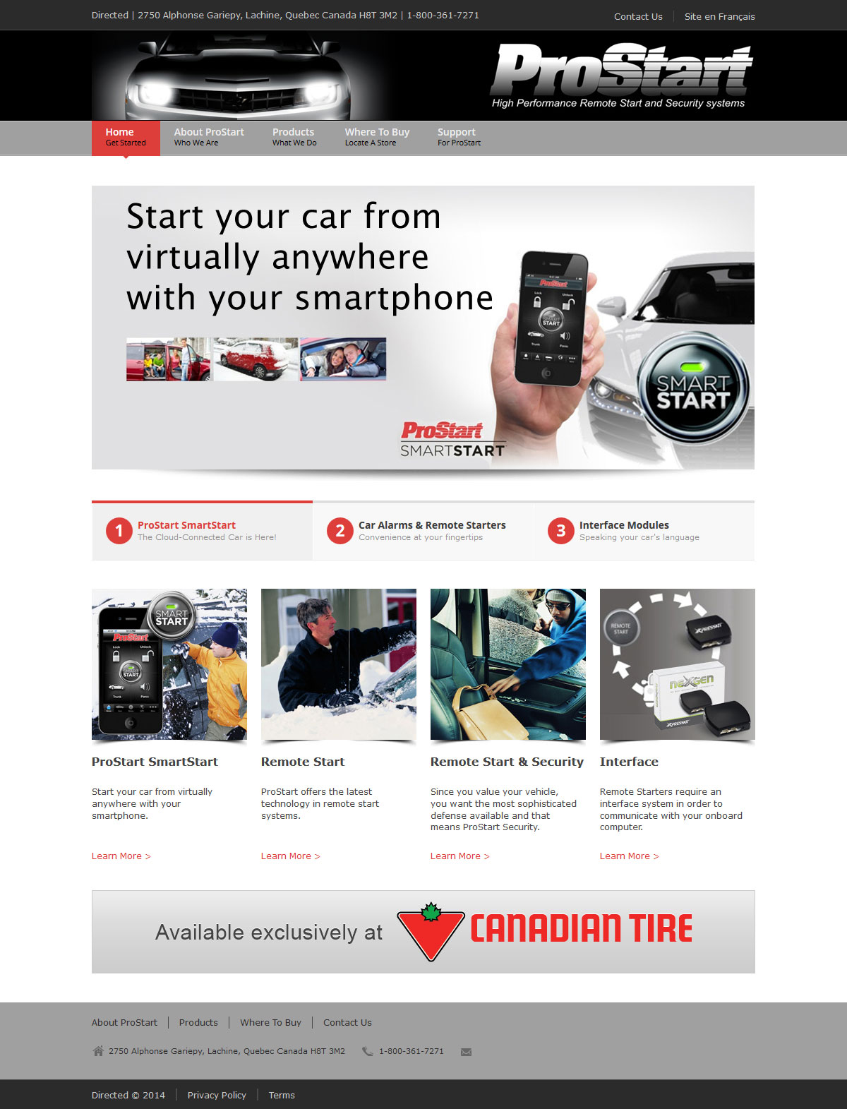 ProStart - New Web Site Design (v1.0)